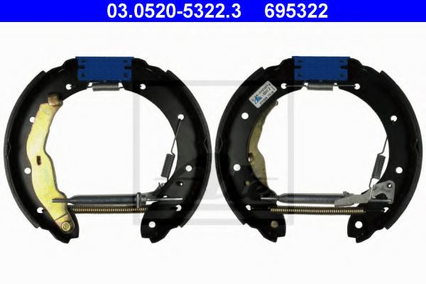 ATE 03.0520-5322.3 Brake Shoe Set